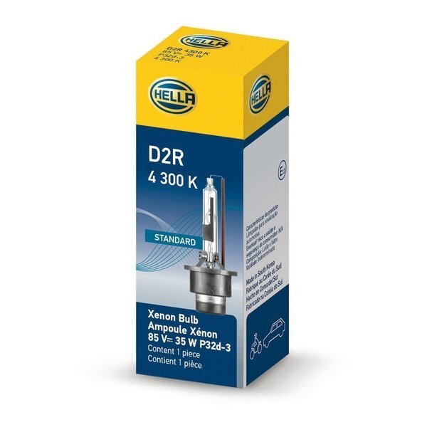 Headlight Bulb, #Hella D2R 4300 K, Hella, Mfr#: D2R 4300 K